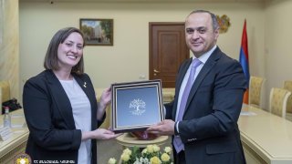Cooperation Fields between the RA Investigative Committee and the U.S. INL Office Discussed (photos)